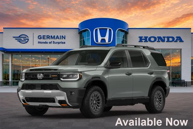 New 2026 Ash Green Metallic Honda TrailSport image 1