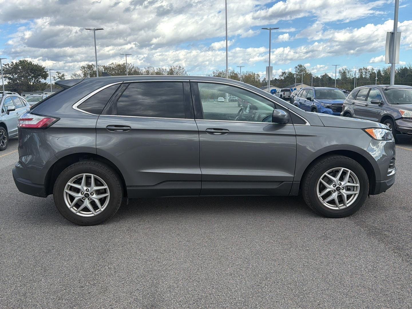 Used 2024 Carbonized Gray Ford SEL image 2
