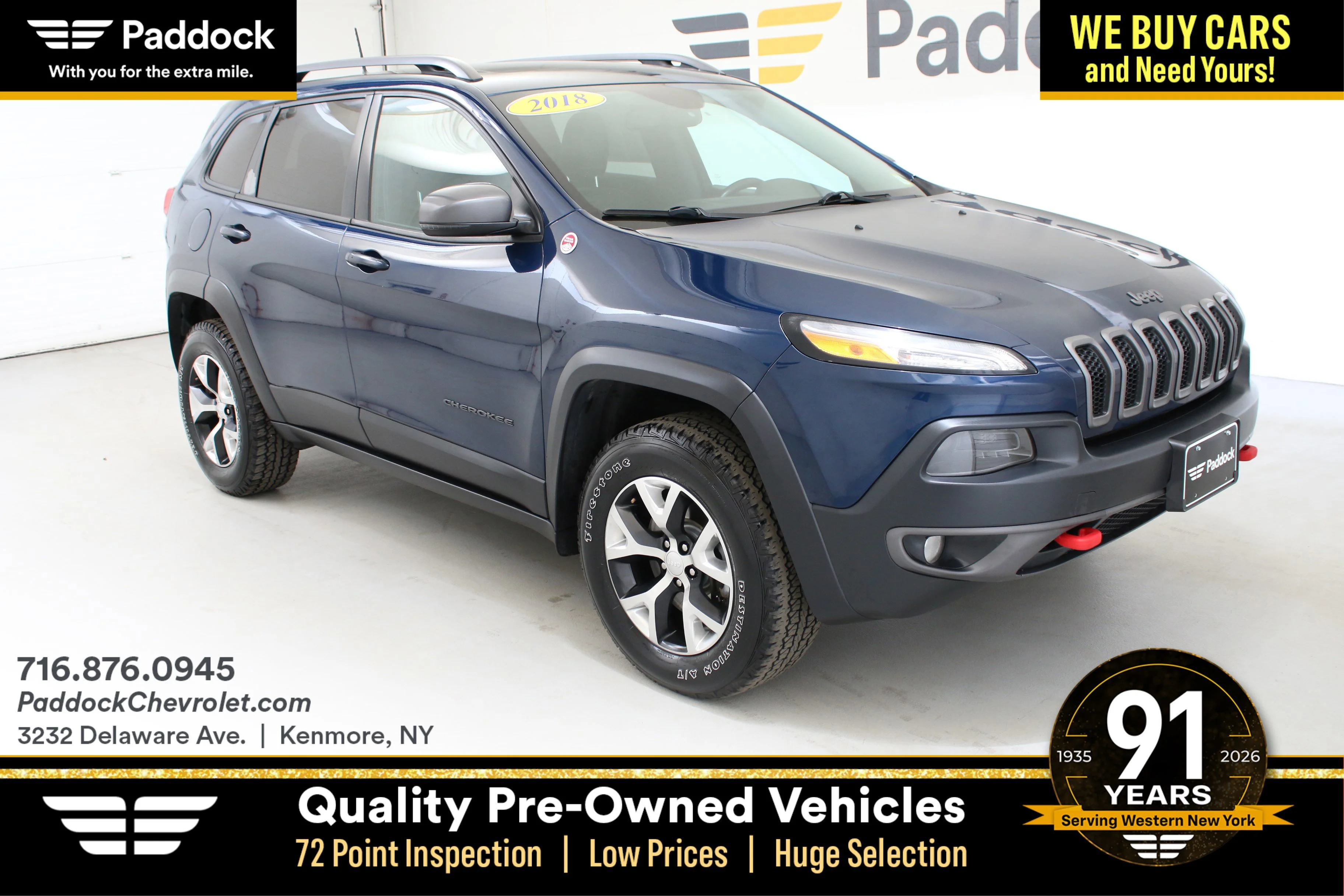 2018 Jeep Cherokee Trailhawk