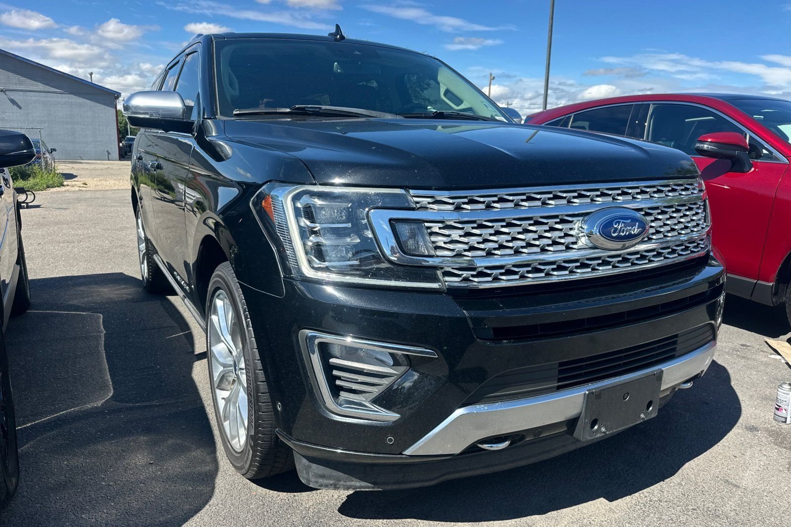 Used 2018 Black Ford Platinum image 2