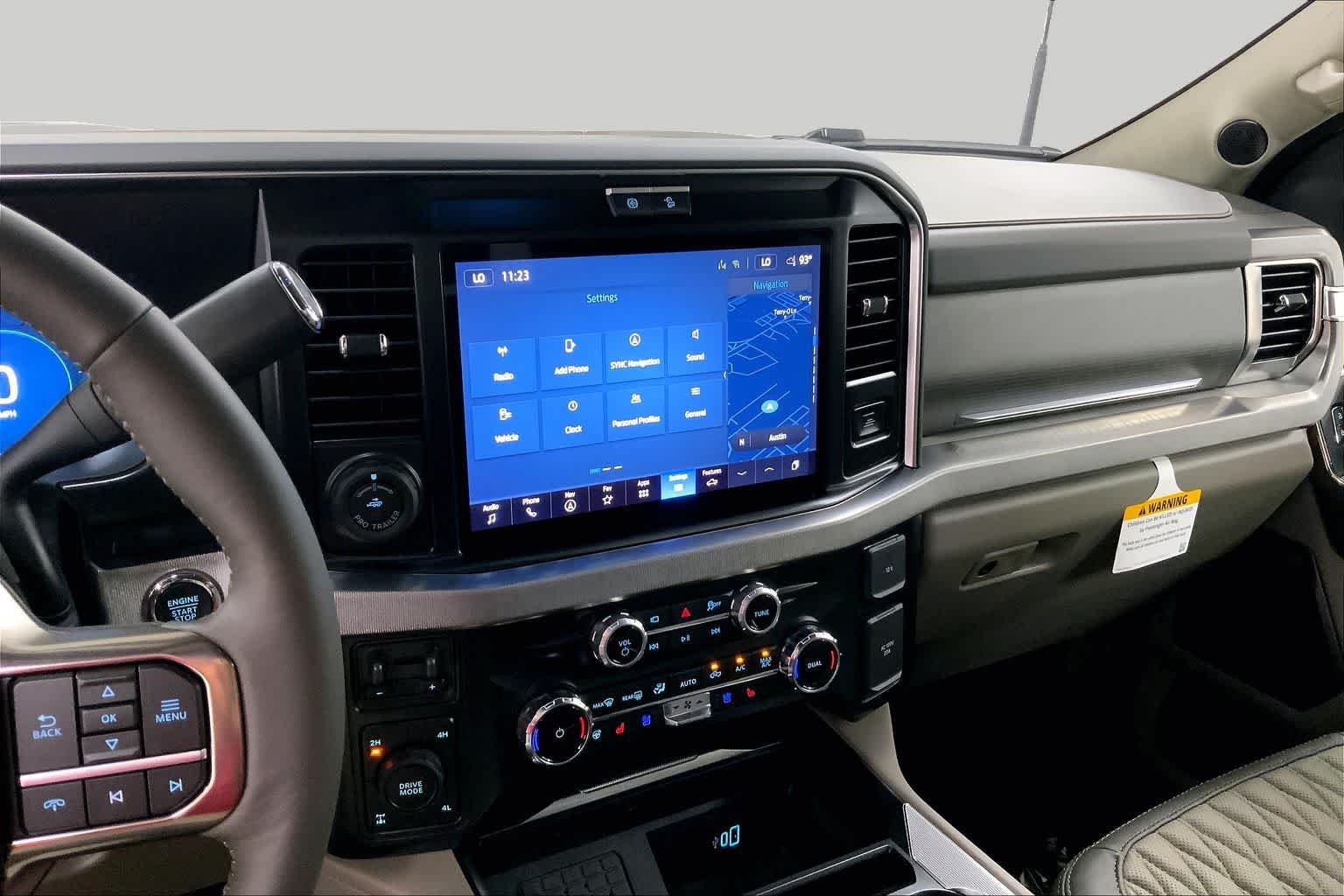 New 2026 Star White Metallic Tri-Coat Ford F-250® Platinum® image 5