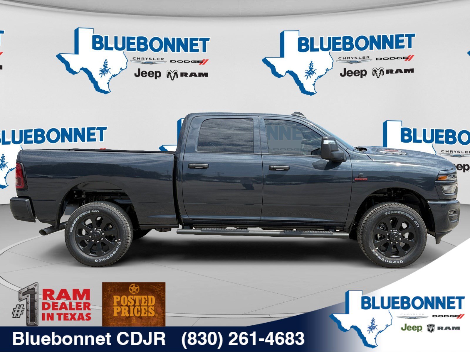 New 2026 Forged Blue Metallic Exterior Paint RAM Black Express image 4