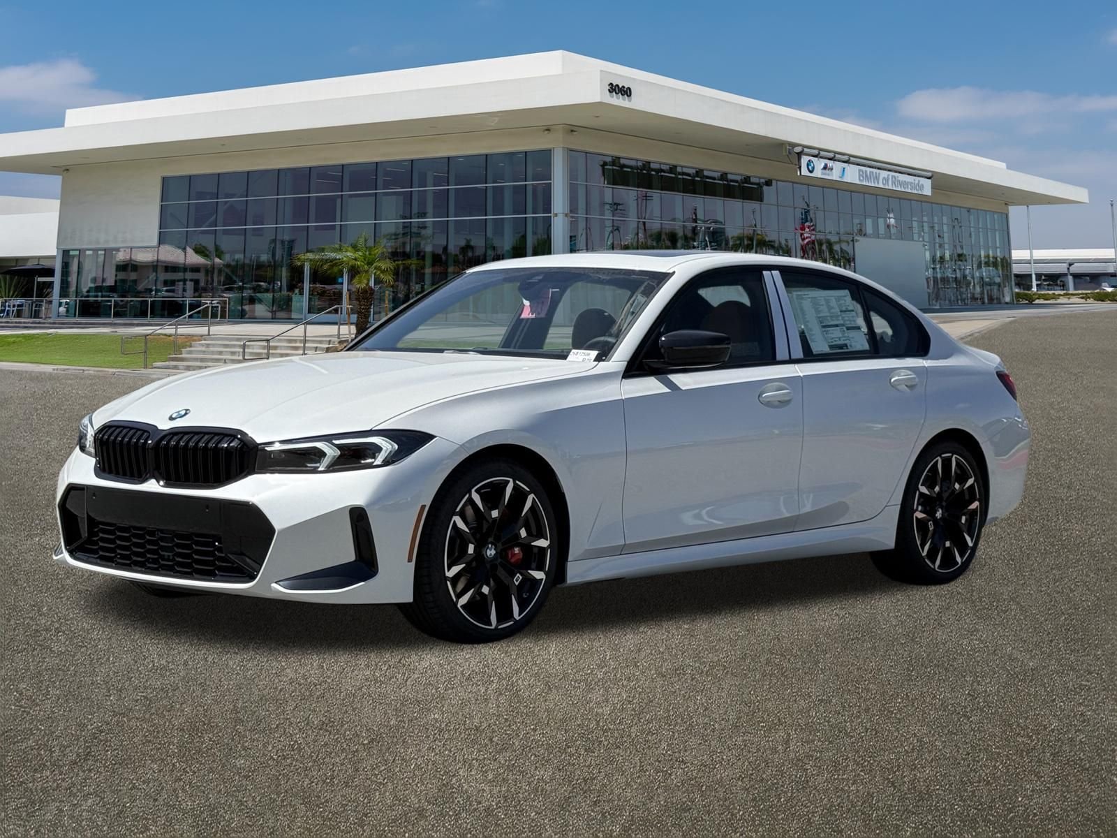 New 2026 Mineral White Metallic BMW 330i image 4