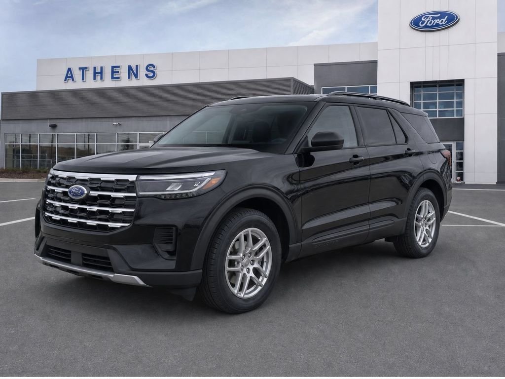 New 2026 Agate Black Metallic Ford Active image 2