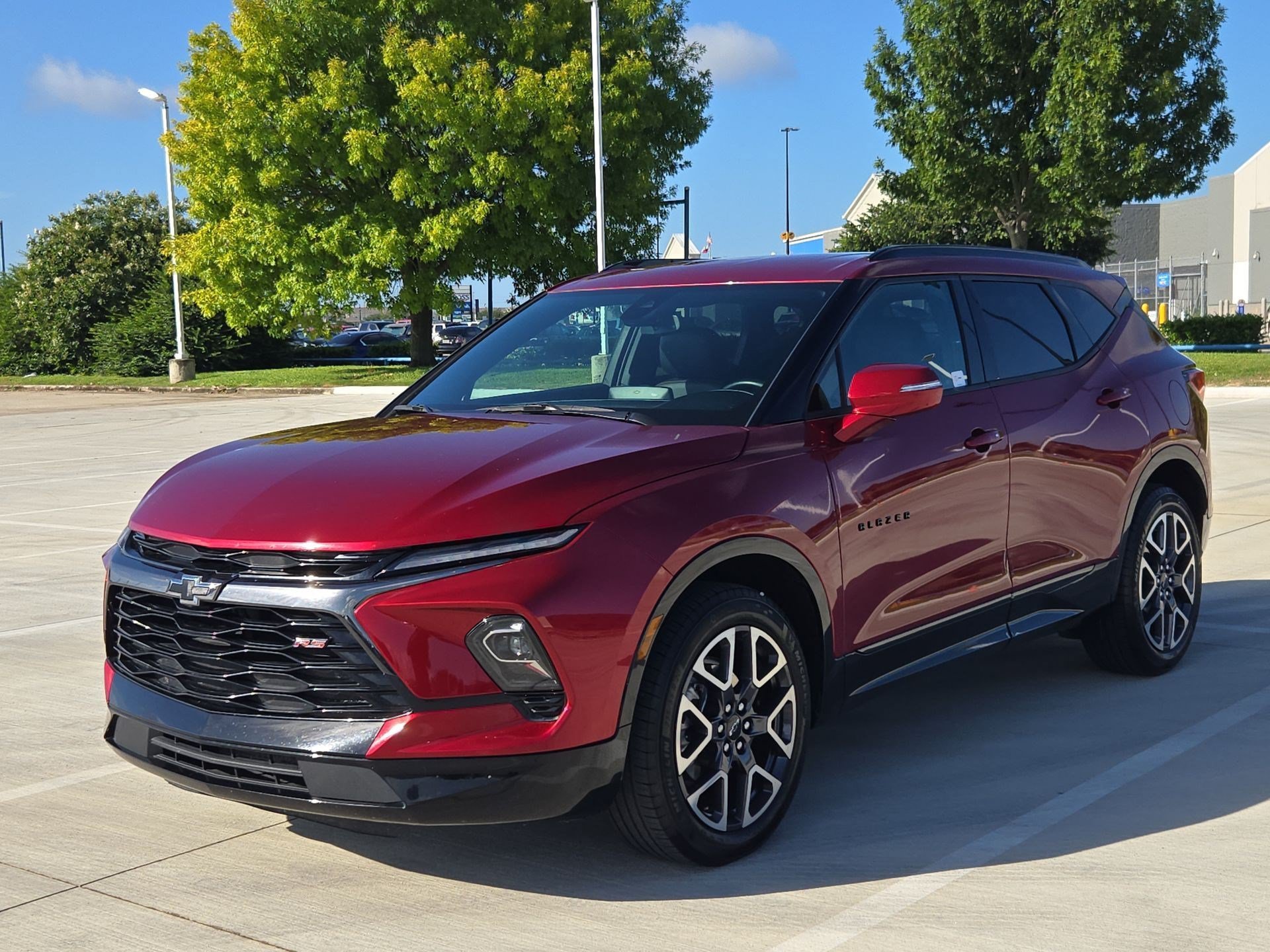 Used 2025 Radiant Red Tintcoat Chevrolet RS image 7