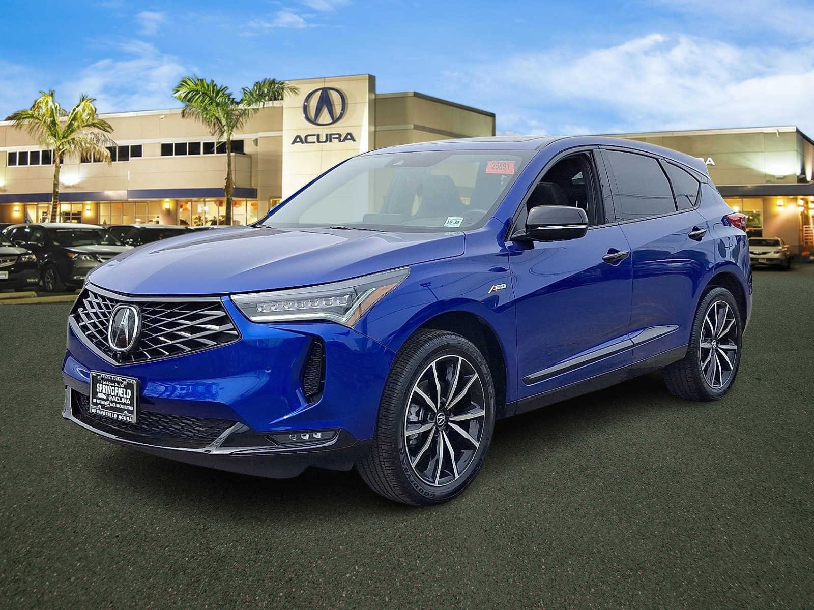 Certified Used 2025 Apex Blue Pearl Acura w/A-Spec Advance Package image 3