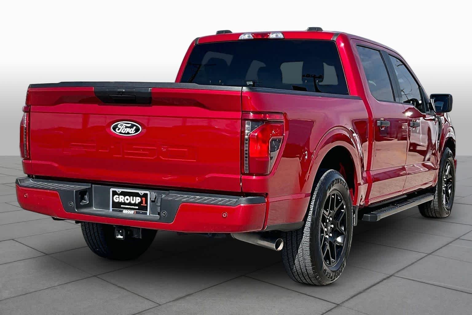 Used 2024 Rapid Red Metallic Tinted Clearcoat Ford STX image 12