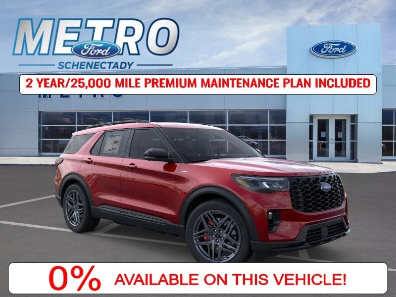 New 2026 Rapid Red Metallic Tinted Clearcoat Ford ST-Line image 1
