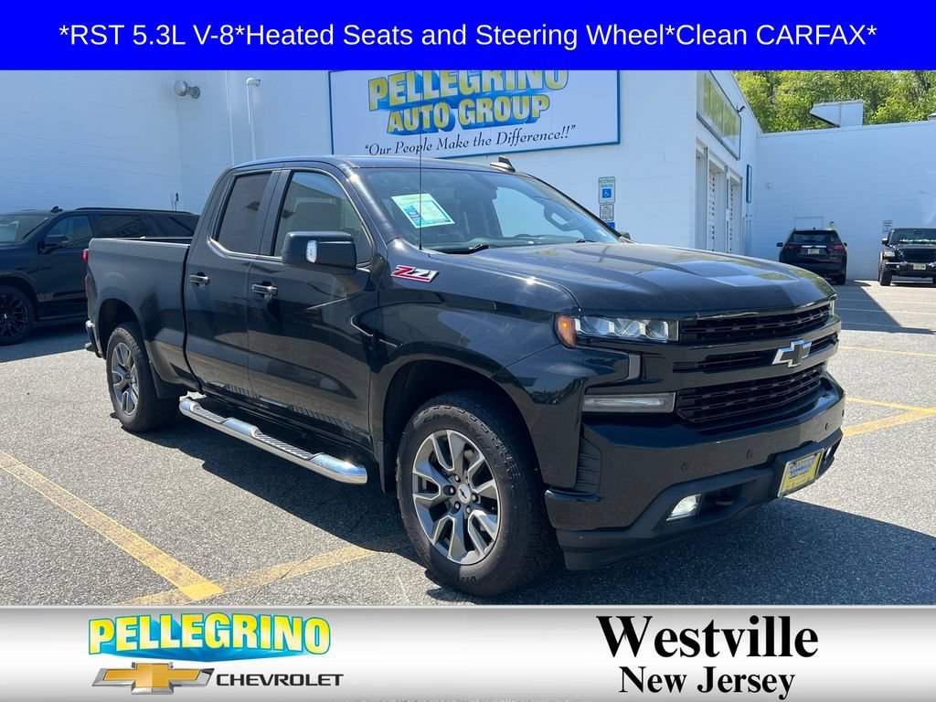 Black 2020 Chevrolet Silverado 1500 Pickup Truck Four-Wheel Drive