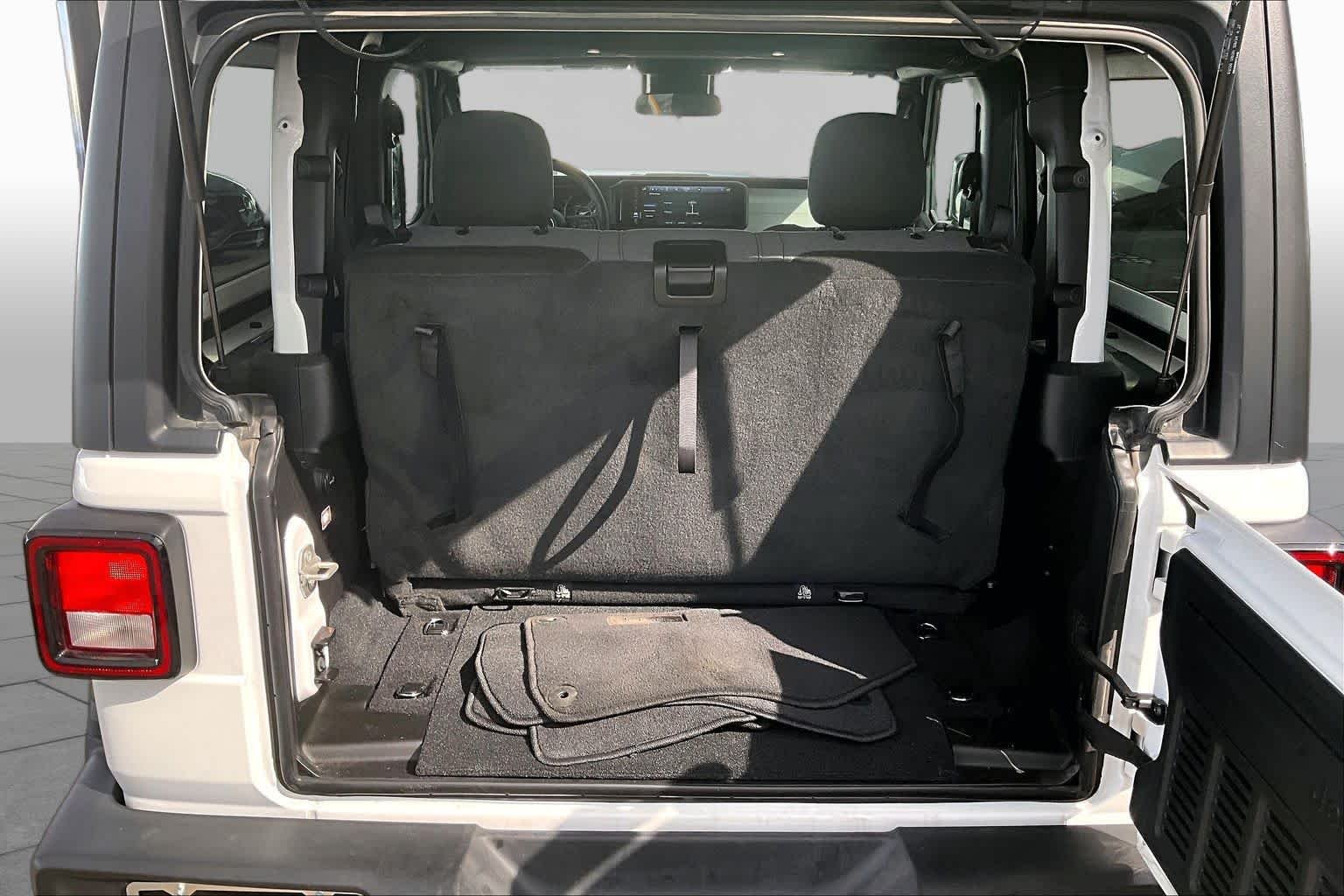 Used 2024 Bright White Clearcoat Jeep Sport S image 34