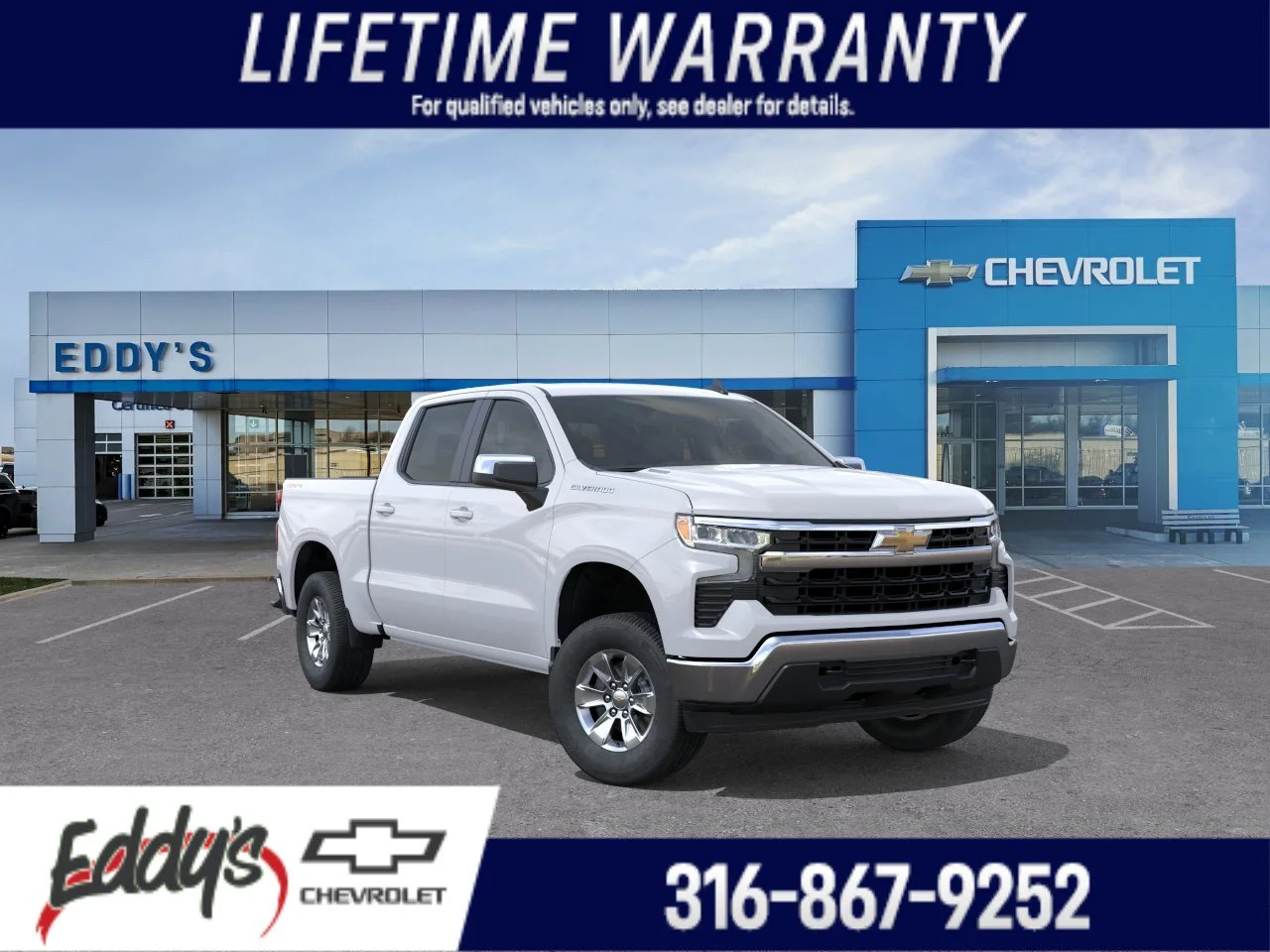 New 2026 Summit White Chevrolet LT image 1
