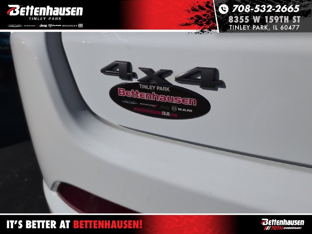 Certified Used 2023 Bright White Clearcoat Jeep High Altitude image 8