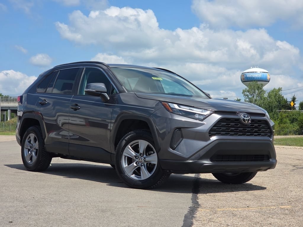 Certified Used 2022 Magnetic Gray Metallic Toyota XLE image 2