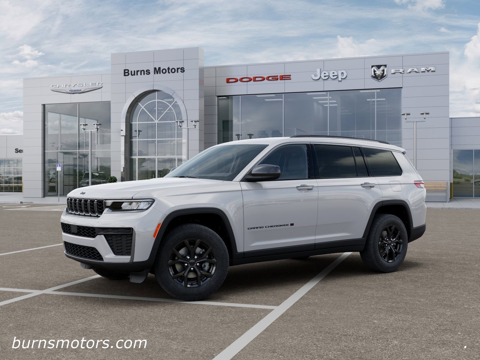 New 2026 Bright White Clear-Coat Exterior Paint Jeep Laredo Altitude image 2