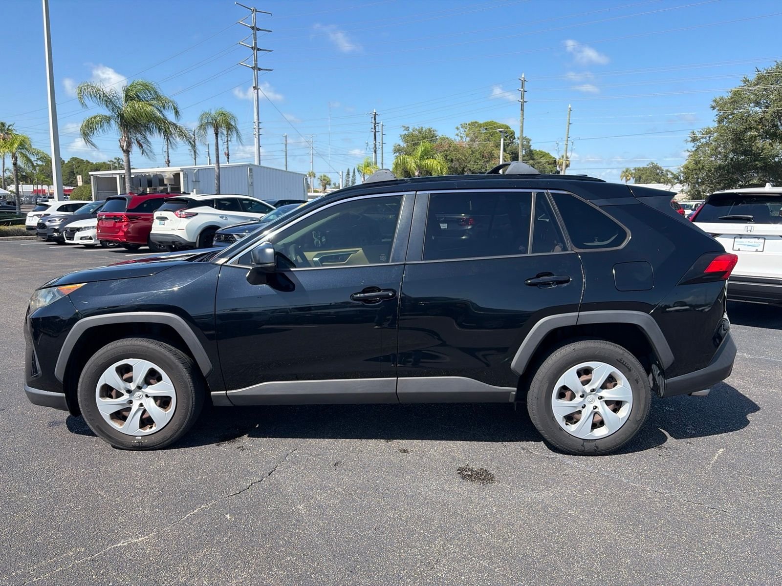 Used 2019 Black Toyota LE image 4