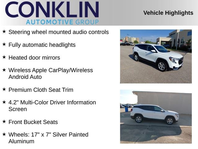Used 2024 White GMC SLE image 2