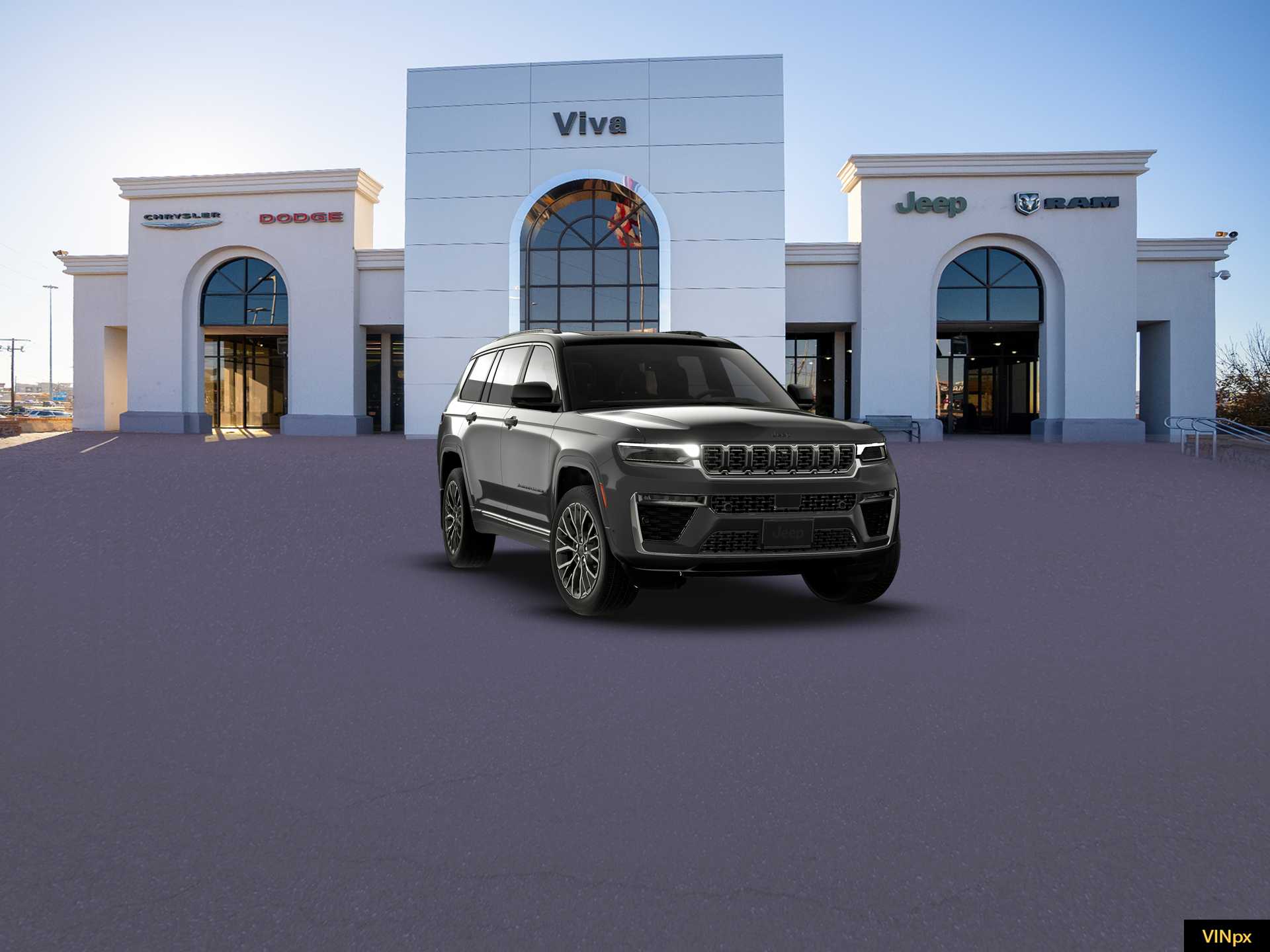 New 2026 Baltic Gray Metallic Clear-Coat Exterior Paint Jeep Summit image 15