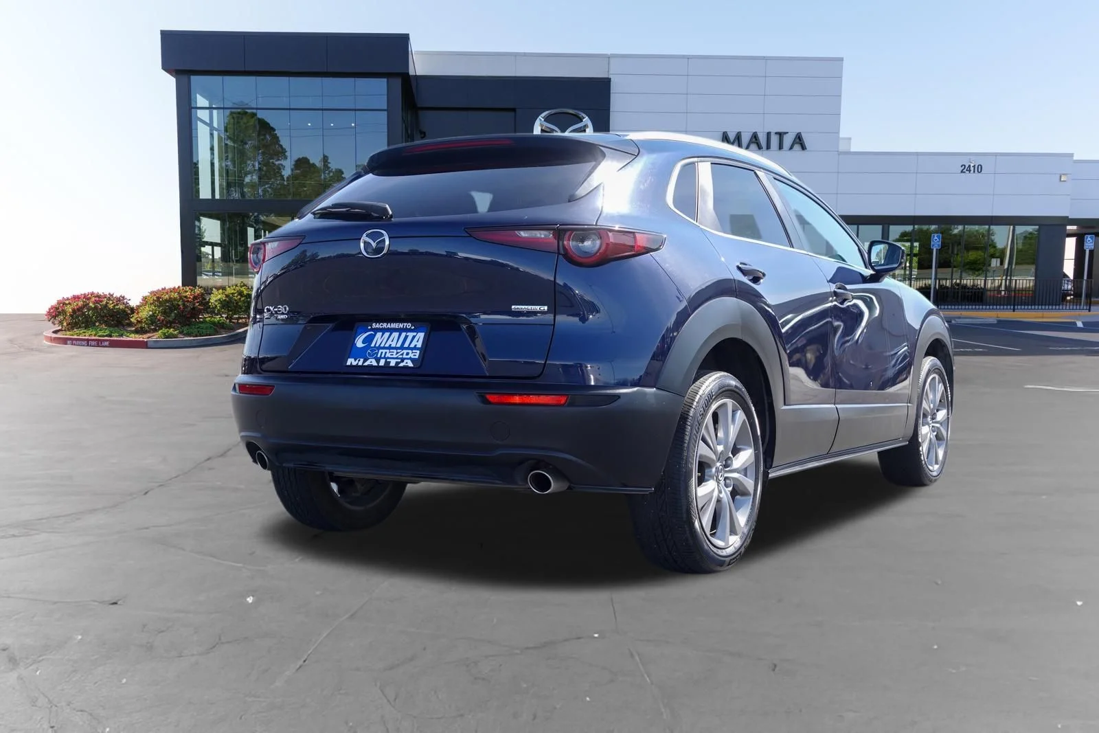 Certified Used 2025 Deep Crystal Blue Mica Mazda 2.5 S Preferred Package image 4