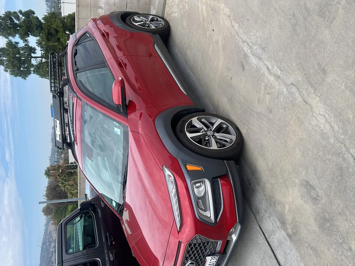 Used 2021 Pulse Red Hyundai Ultimate image 1
