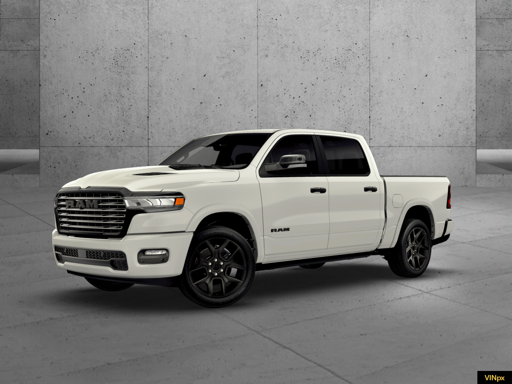 New 2026 Ivory White Tri-Coat Pearl-Coat Exterior Paint RAM Laramie image 1