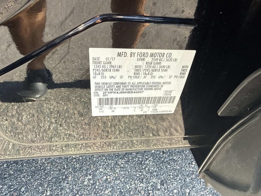 Used 2017 Black Ford SEL image 20