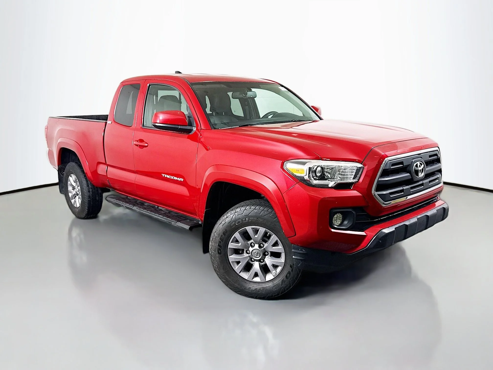 Used 2017 Barcelona Red Metallic Toyota SR5 image 1