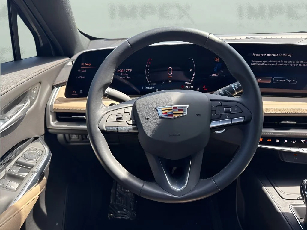 Used 2024 Stellar Black Metallic Cadillac Luxury image 15