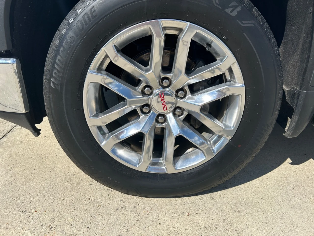 Used 2020 WHITE FROST TRICOAT GMC SLT image 10