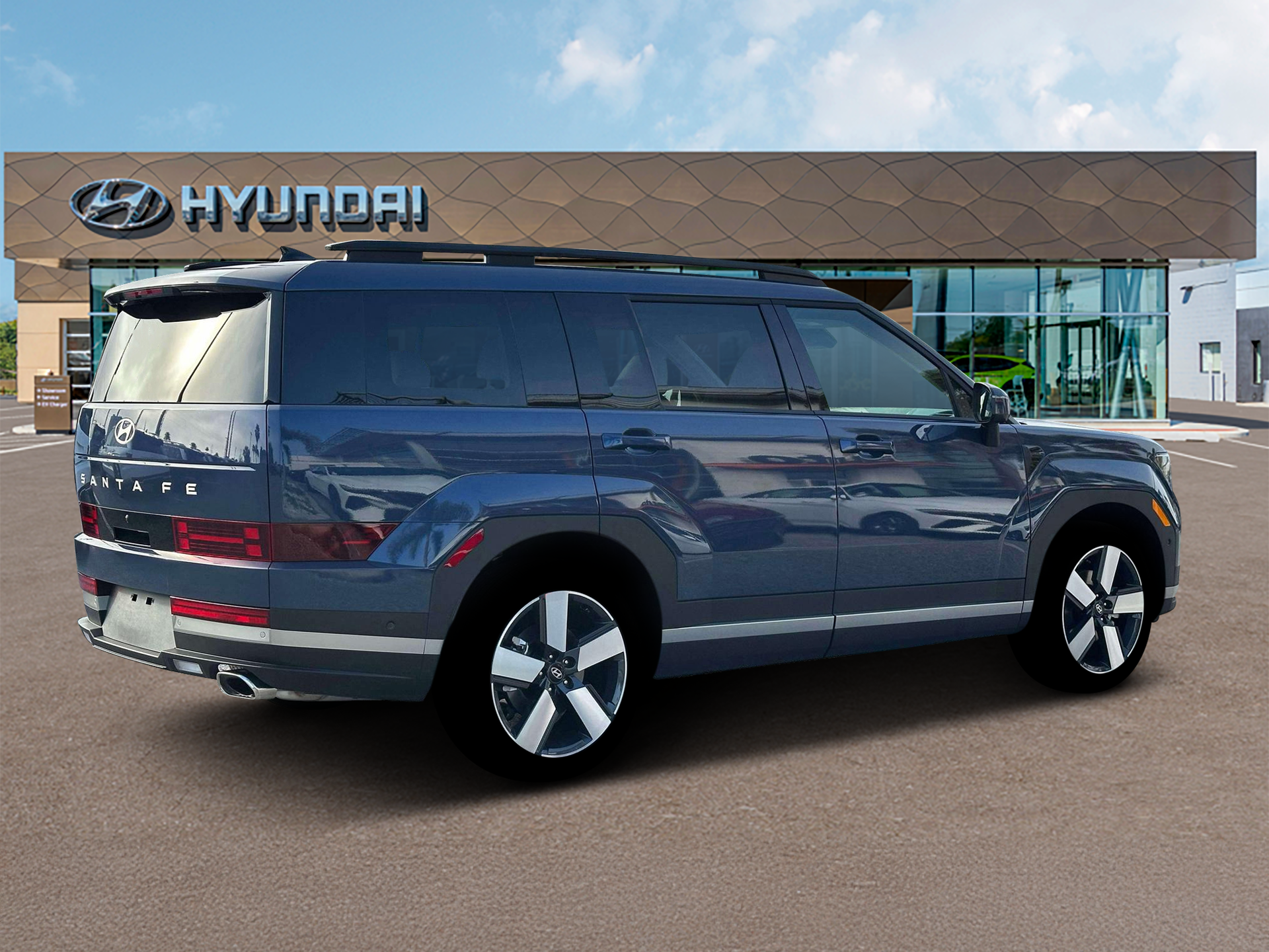 New 2026 Atlantis Blue Hyundai Limited FWD image 8