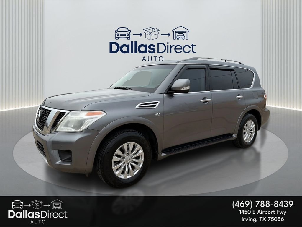 Used 2017 Gun Metallic Nissan SV image 1