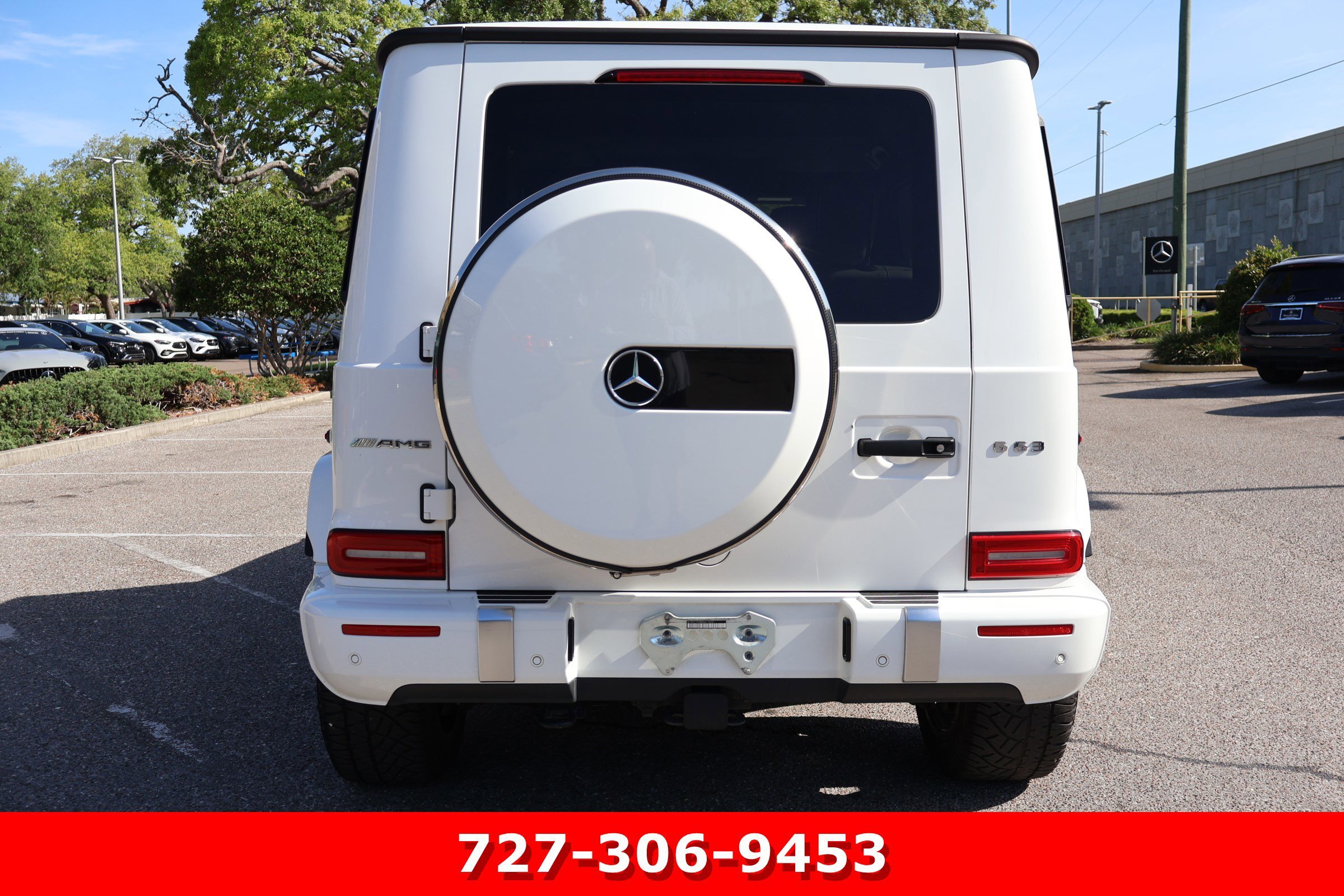 Used 2021 Polar White Mercedes-Benz AMG® G 63 image 8