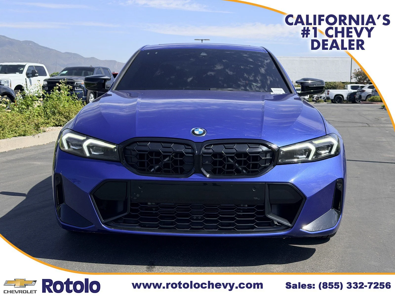 Used 2025 Portimao Blue Met BMW M340i image 2