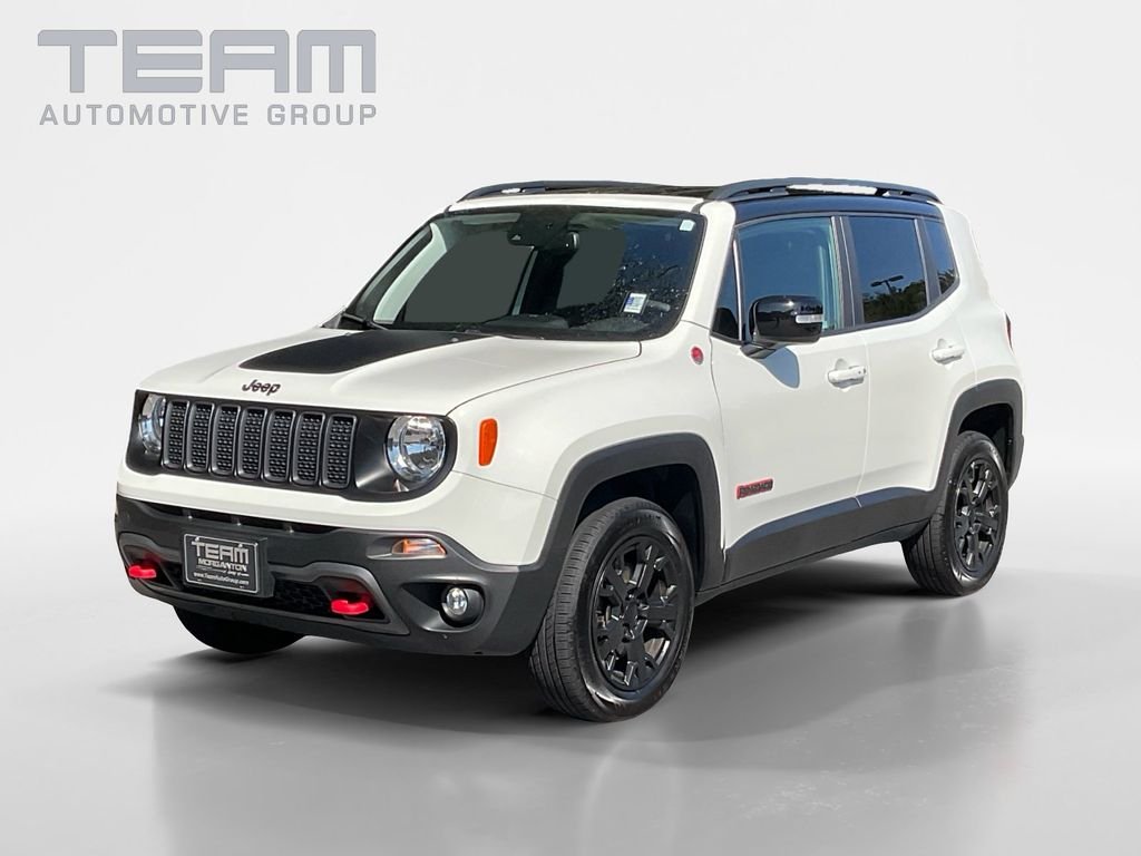 Used 2023 White Jeep Trailhawk image 3