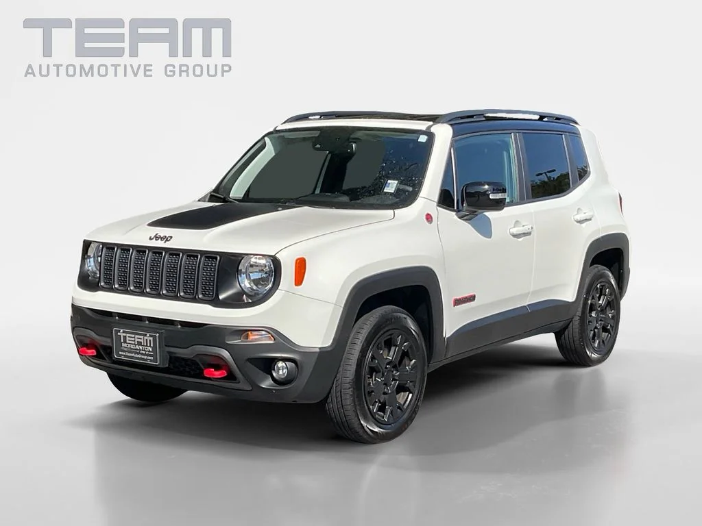 Used 2023 White Jeep Trailhawk image 3