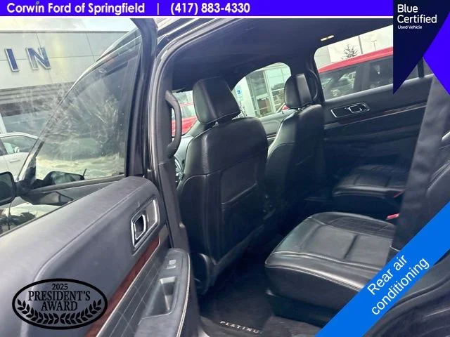 Certified Used 2019 Agate Black Metallic Ford Platinum image 13