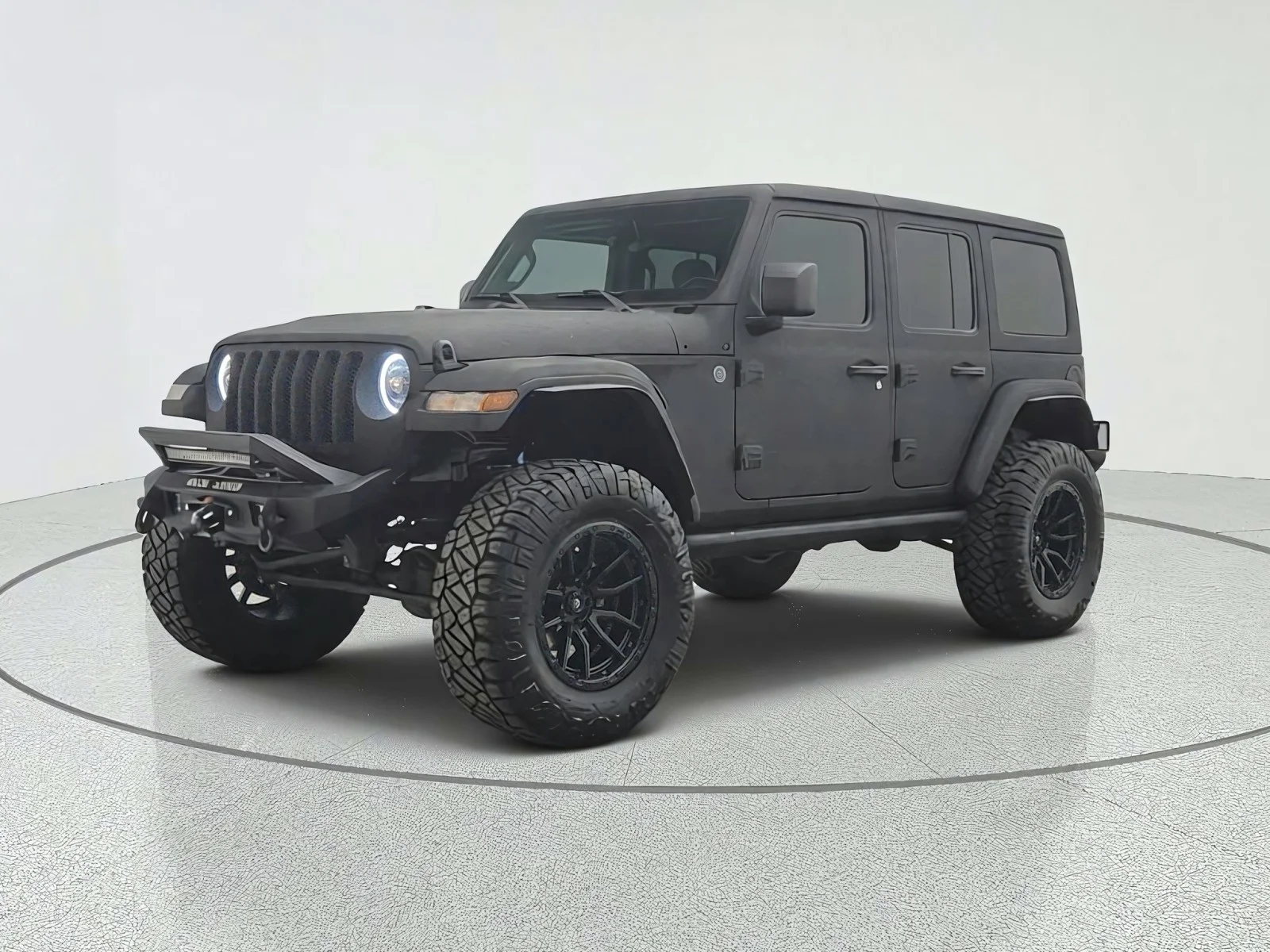 Used 2023 Black Clearcoat Jeep Willys Sport 4 Door 4x4 image 1