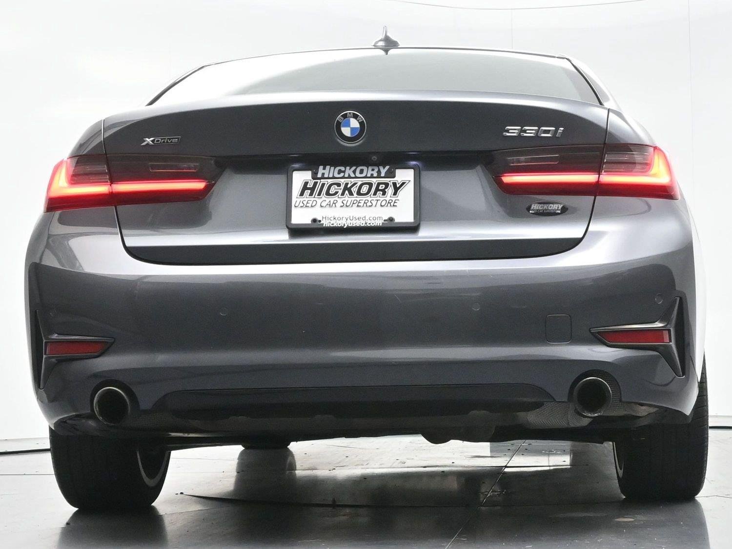 Used 2021 Mineral Gray Metallic BMW 330i xDrive image 48