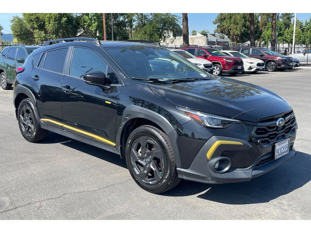 Used 2024 Crystal Black Silica Subaru Sport image 8