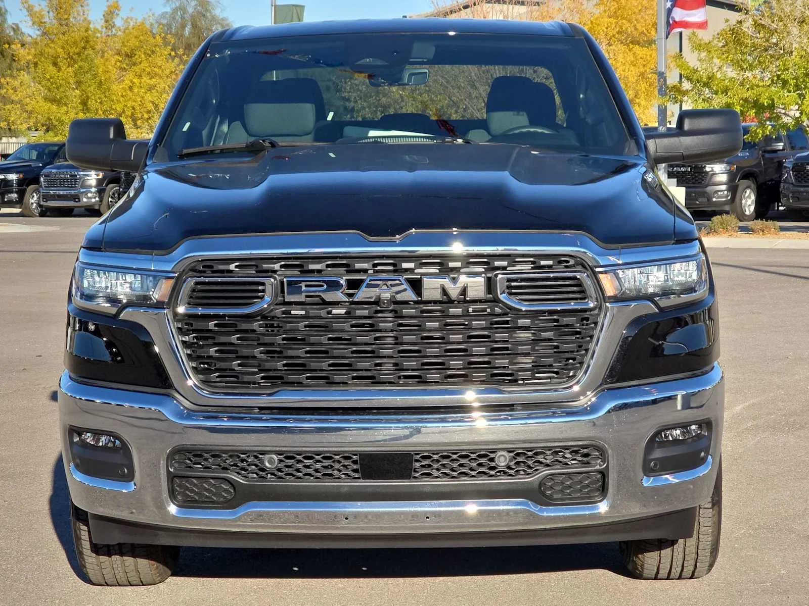 Used 2026 Diamond Black Crystal Pearlcoat Ram Big Horn image 3