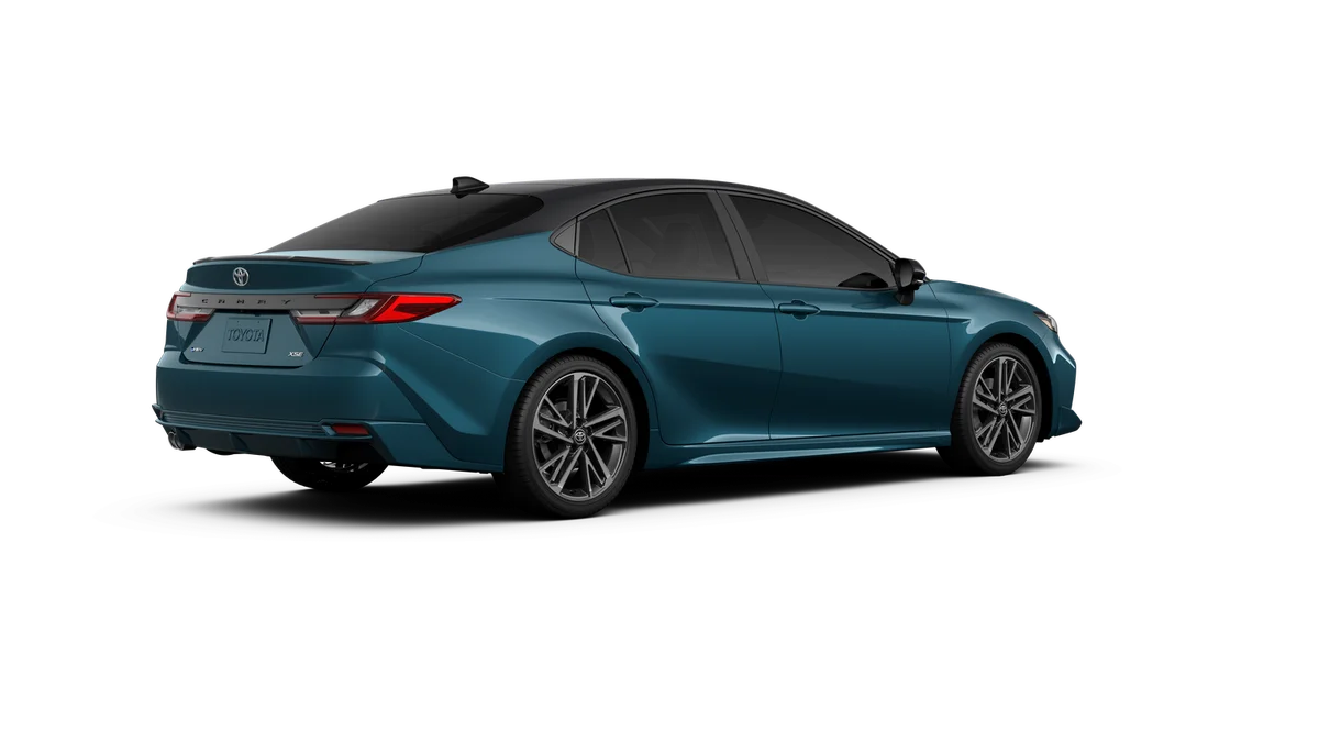 New 2026 Ocean Gem with Midnight Black Metallic roof Toyota XSE image 10
