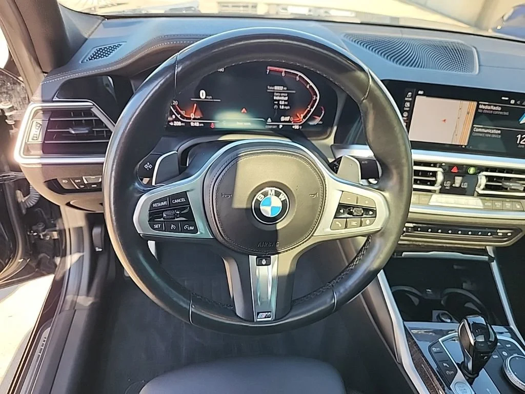 Used 2021 Black Sapphire Metallic BMW 330i xDrive image 4