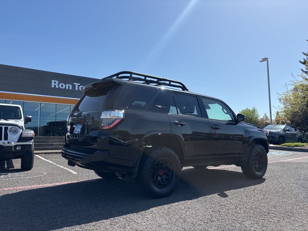 Used 2022 Midnight Black Metallic Toyota TRD Pro image 3