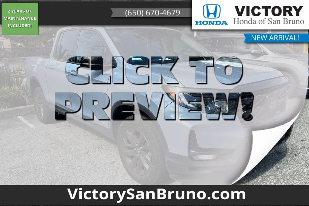 Certified Used 2024 Gray Honda Sport image 1