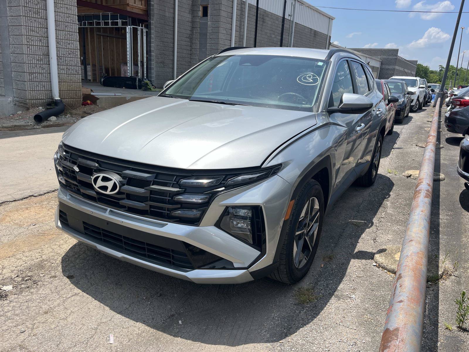Used 2025 Shimmering Silver Hyundai SEL image 3