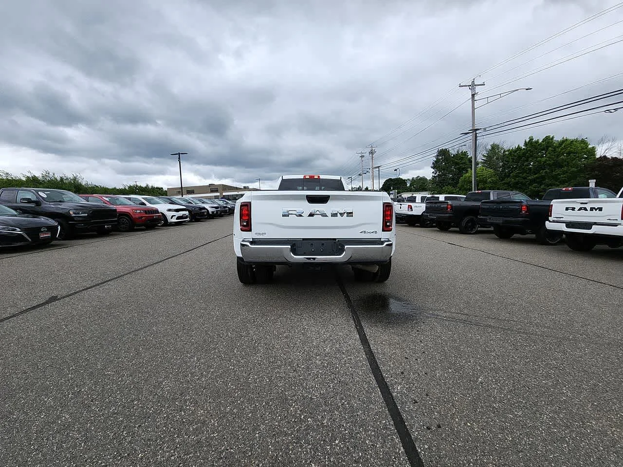 Used 2025 Bright White Clearcoat Ram Tradesman image 7