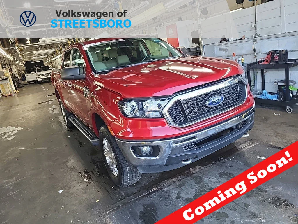 Used 2021 Red Metallic Ford XLT image 1