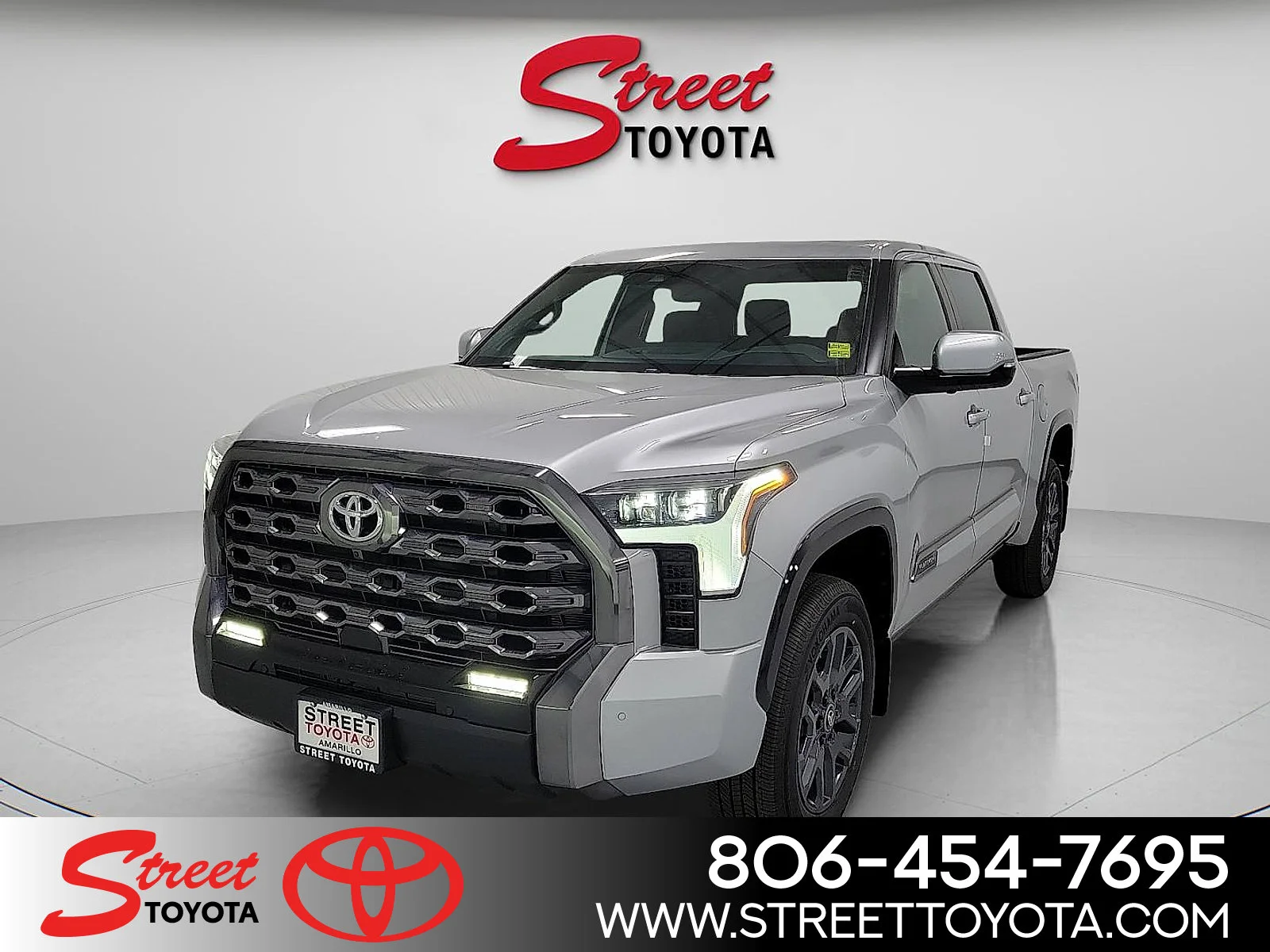 New 2026 Celestial Silver Metallic Toyota Platinum image 1