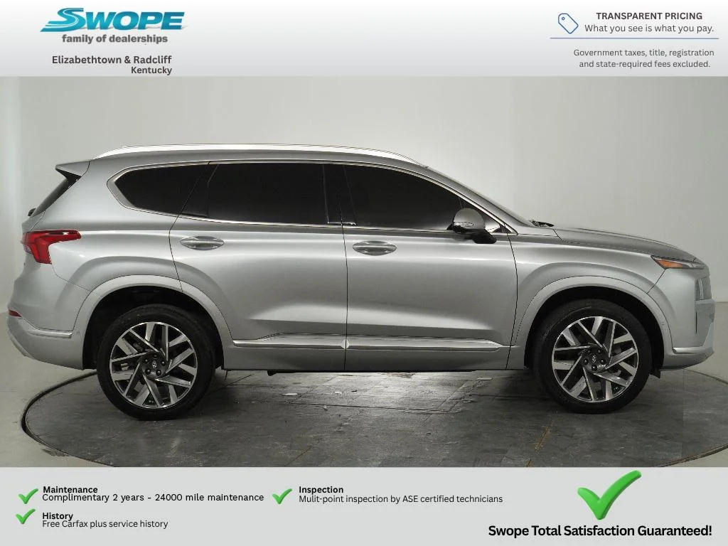 Used 2023 Shimmering Silver Hyundai Calligraphy image 2