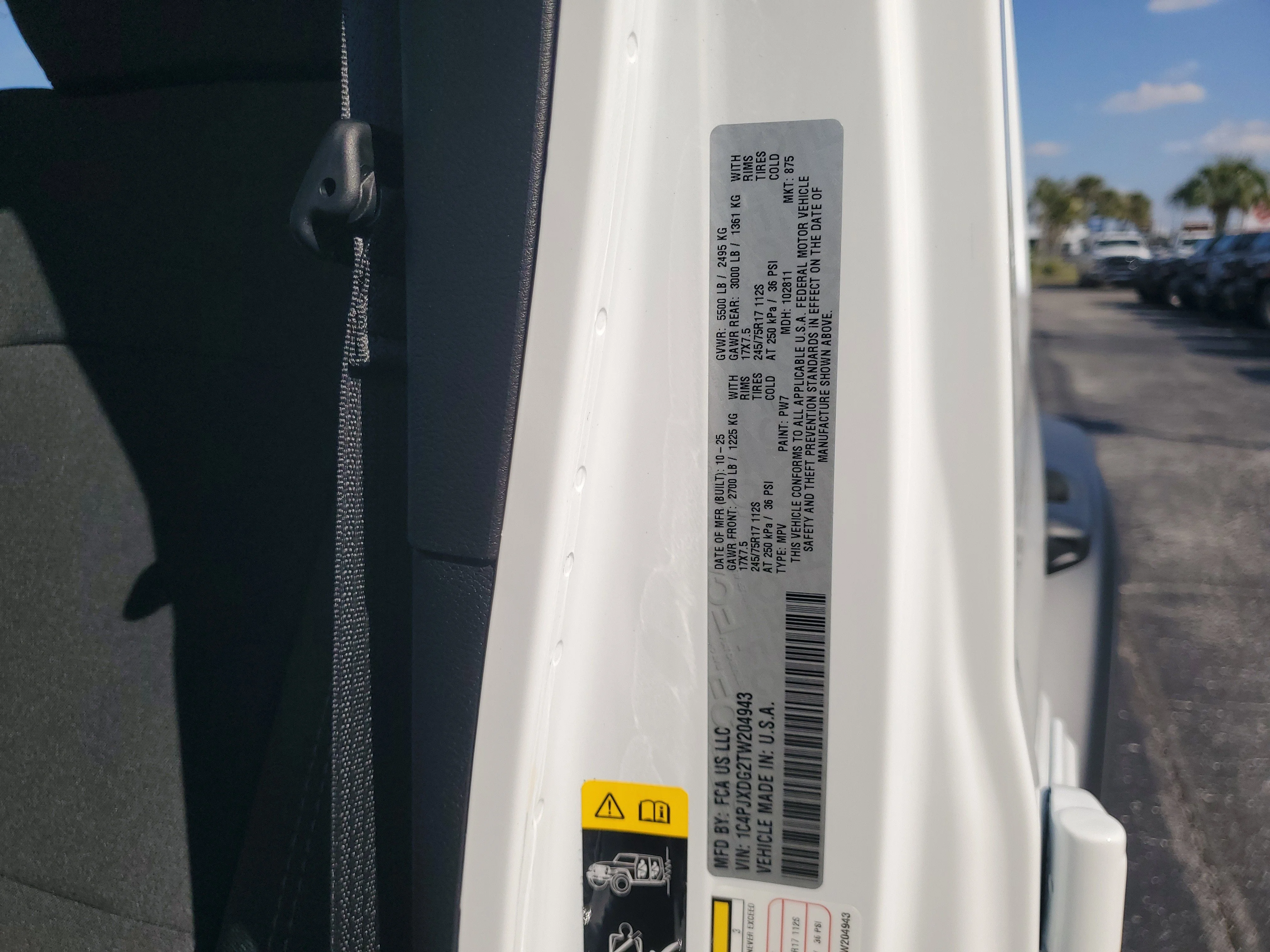 New 2026 Bright White Clearcoat Jeep Sport image 16