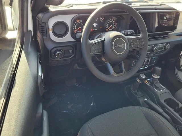 New 2026 Bright White Clear-Coat Exterior Paint Jeep Sport S image 14
